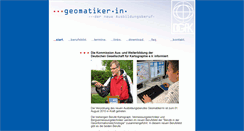 Desktop Screenshot of geomatiker.info